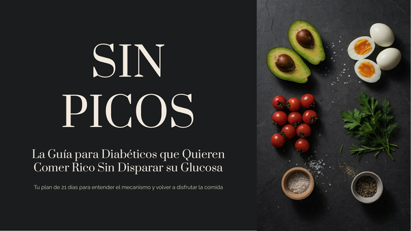 Sin Picos — La Guía para Diabéticos que Quieren Comer Rico Sin Disparar su Glucosa